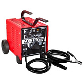 Сварочный трансформатор Elitech AС 180ТК (220/380V,2.5kW,60-180А,2-4мм,22,5кг,колеса