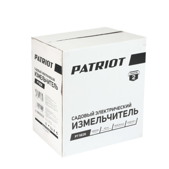 Измельчитель электрический PATRIOT РТ SЕ26 (2600Вт, 4050об/мин, max d=40мм, пласт.бак 50л) 732304626