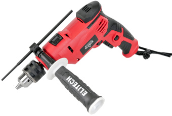 Дрель Elitech ДМ ДУ 060РЭ (уд,650Вт,ЗВП-13мм,0-3100об\м,1.5кг,кор)  (Е2201.019.00)   202417