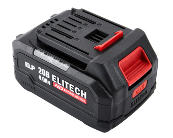 Аккумулятор Elitech RCB 2040S(ELP,20В,4.0Ач,Slider,HD Professional)(E0911.091.00) 205871