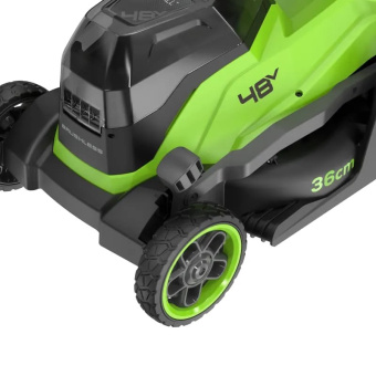 Газонокосилка аккум. Greenworks GD24X2LM361 (24V, бесщет,36см,без АКБ и ЗУ) 2520707