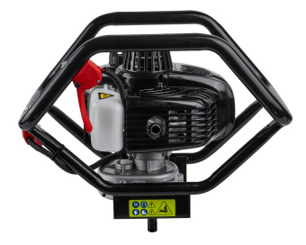 Мотобур  ELITECH HD EA 70D43 (2-такт,70см3,2.5кВт/3.3л.с,вал-ф20мм,шнек-ф4-30см,бак1.4л,11кг)