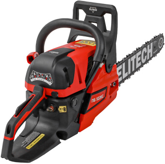 Бензопила Elitech ПБ 5226C (52см3,1.9кВт\2.6л.с.,шина38см,3200-12000об\мин,шаг-0.325",паз-1.3мм)