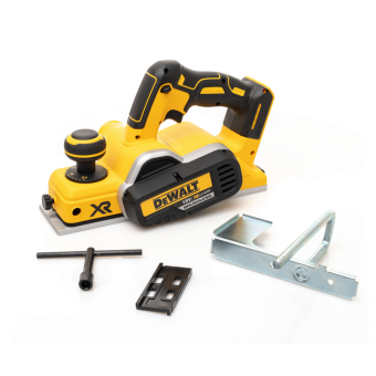 Рубанок DeWalt DCP580N-XJ аккум. (18В XR, 15000об/мин, нож82мм, дл.подошвы 295мм, б/акк.и з/у,2.5кг)