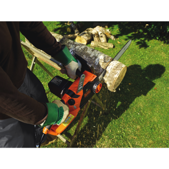 Пила цепная электрическая Black+Decker CS2245-QS (2200Вт, 45см)
