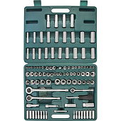 Набор инструмента Jonnesway универсальный 1/4", 3/8 и 1/2"DR, 107пр.