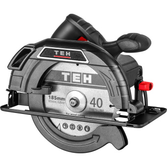 Пила циркулярная TEH TC18515 (1300Вт, диам. диска 185мм, посадка 20мм, Мах глубина реза 65мм)