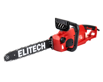 Электропила Elitech ПЭ 2416ПРБ (2200Вт,шина41см,шаг3/8",паз1.3мм,5.4кг,продол. распол. дв-ля) 210671