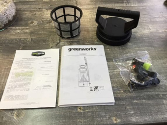 Опрыскиватель ранцевый аккум сад. Greenworks GSP1250k2 (24v, в комплекте с АКБ 2 А·ч и ЗУ) 5103507UA