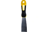 Шпатель STAYER PROFESSIONAL нержавеющее профилированное полотно, 2к ручка 40мм 10045-04