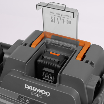 Пылесос DAEWOO аккум.DAVC 1621Li SET (16л., 21В, 4.0Ач, 210мБар, 1800л/мин, 4,0кг, акк.+ЗУ)