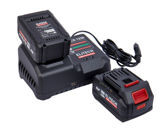 Шуруповерт аккум. Elitech HD CD 20ISL2 (удар.20В,2х4.0Ач,ELP,БЗП-13мм,0-550\2100об\м,65Нм,1,2кг,чем)
