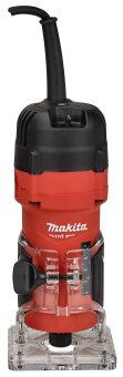 Фрезер Makita M3702 (кромочный,530Вт,35000об\м,цанга-6мм, глубина 42мм, антирестарт,1.4кг,кор)