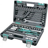 Набор инструментов Stels 1/2", 1/4" CrV пластик.кейс 82 предм 14105