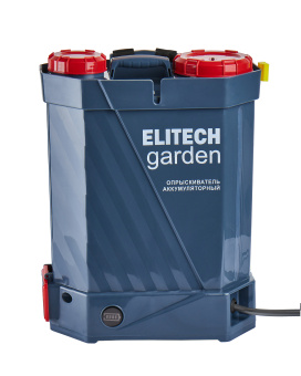 Опрыскиватель Elitech ОСА 16 аккум.,12В свинцово-кислотная батарея,бак-16л, форсунки =4шт 210638