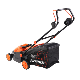 Газонокосилка электрическая PATRIOT PT 1639E (бесщёт., 38см, 1600Вт, трав комби 50л, 20-65мм 5 ур)