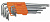 Набор ключей АвтоДело Torx Г-обр. (Т10-Т50) 9шт 39155-АД