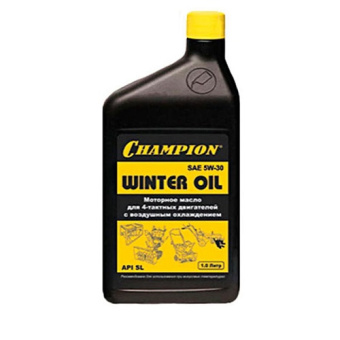Масло CHAMPION 1л 4-х тактное(минеральное)SAE 5W30 зимнее 952811