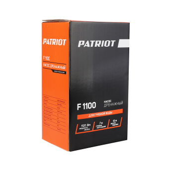 Насос PATRIOT дренажный F 1100  315302469