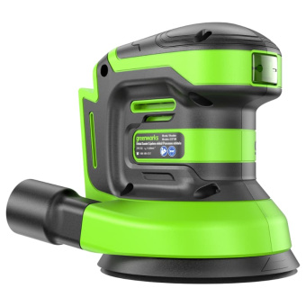 Эксцентриковая шлифмашина аккум. Greenworks OS325 (125мм,без АКБ и ЗУ) 3100907