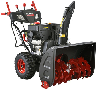 Снегоуборщик ELITECH HD ST 1271LE (дв.Loncin.12л.с,375см3,+6вп\-2н,зах71х54см,эл.старт,2фары,118кг)