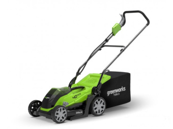 Газонокосилка аккум. Greenworks G40LM35K4 (40V, 35см, c 1хАКБ 4 Ач и ЗУ) 2501907UB