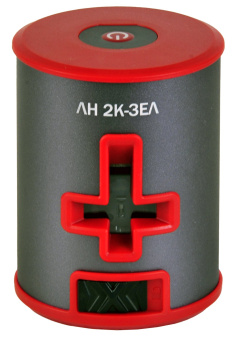 Нивелир Elitech ЛН 2К-ЗЕЛ (зеленый,20м,гор\верт луч,±0,3мм\м,1/4",0.2кг,чем,2АА,штатив,зажим, очки)