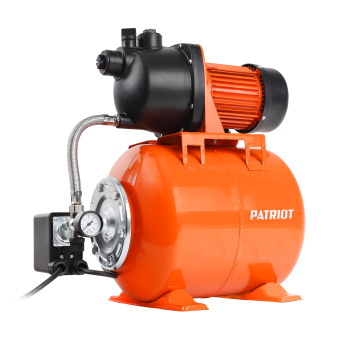 Насосная станция PATRIOT PW 1200-24 P, пластик, 24 л, 1200 вт. 315302477
