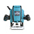Фрезер Makita RP0900 (900Вт, 27000об/мин, ход-35мм, патрон 6/8мм)