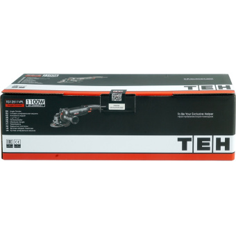 УШМ TEH TG12511VPL (125 мм,1100вт, с регулировкой оборотов, длинная рукоятка)