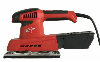Виброшлифмашина Elitech МШВ 0319 Э(250Вт,90*182мм,2мм,12000-26000кол/мин) 180925