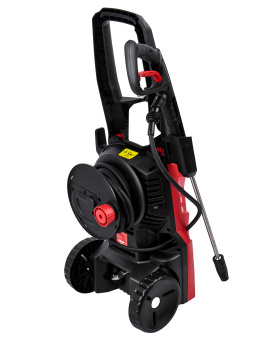 Мойка ELITECH М 2500 РКП (2500Вт,180бар,9л\мин,пеноген.-1.0л,22кг,самовсас,колеса,катушка,аксесс.) 