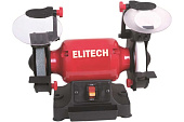 Точило Elitech СТ 2012 (200Вт, 2980об/мин, шлиф.круг-125х32х20мм, 7кг, лампа) (E2013.007.00) 205224