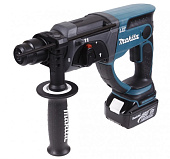 Перфоратор аккум. Makita DHR202RF (SDS+,18В,1х3Ач,Li-ion,3реж,1.9Дж,0-4000у\м,3.5кг,подсв,з/у, кейс)