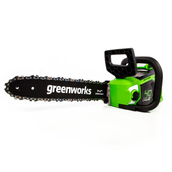 Пила цепная аккум. Greenworks GD40CS15K2 (40V, 35см, бесщет., до1,5 КВ, БЕЗ АКБ и ЗУ) 2005707