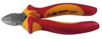 Кусачки боковые Whirlpower 160мм с изол.рук 1000 В 15704-12-160-WP