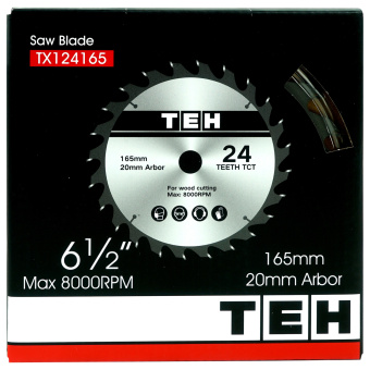 Пила циркулярная TEH TC16513 (1300Вт, 65мм, пос 20мм, Мах глуб. реза 50мм, литая алюм. платформа)