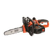 Пила цепная аккум.Black+Decker GKC1825L20-QW (18В,акк2.0 Ач Li-Ion, 25 см, цепь 3/8", 40зв., 1,1мм)