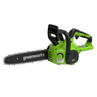 Пила цепная аккум. Greenworks G24CS25K4 (24V, 25см, с 1 АКБ 4Ач и ЗУ) 2007707UB