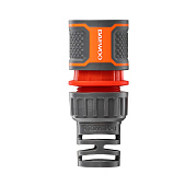 Коннектор DAEWOO DWC 2515 для шланга 12.5-15 мм (1/2” - 5/8”) c аквастопом 