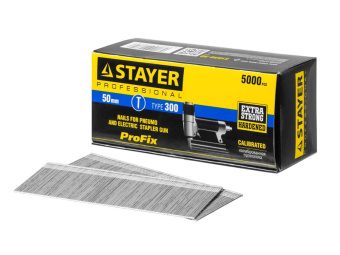 Гвозди Stayer для нейлера 25мм тип 300  5000 шт. 31530-25