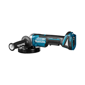 УШМ Makita DGA 505 Z аккум (б\щет,ф125мм,18В,Li-ion,8500об\м,2.6кг,б\ак,з\у,пл пуск,anti-restart)