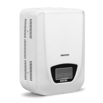 Стабилизатор напряжения DAEWOO DW-TM12kVA (12000Вт, 140-270В, КПД 95%, 2х220В, BayPass)