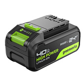 Аккумулятор Greenworks G24HP4 High Power (24V, 4Ач) 2958907