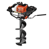 Бензобур SURUI AG52SE (объем двигателя 51,8куб.см, мощность 1,5кВт/2,1л.с, вес 11кг)