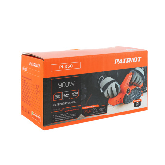 Рубанок электрич. PATRIOT PL850 (900Вт,ширина сторган.82мм, крепление для выборки четверти 150301106