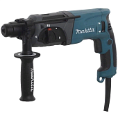 Перфоратор Makita HR 2470 (SDS+,780Вт,3реж,2.7Дж,0-4500у\м,2.6кг,чем,зашита уг щеток от пыли)