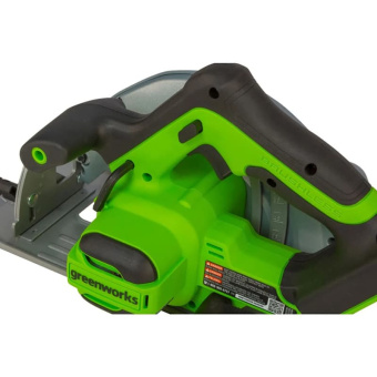 Пила циркулярная аккум. Greenworks GD24CS (24V, бесщ., без АКБ и ЗУ) 1500907