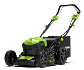 Газонокосилка аккум. Greenworks GD40LM46SP(40V,46см,самоход,бесщет,1хАКБ 5Ач и ЗУ)2506807UG