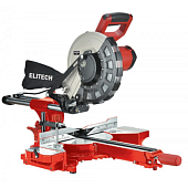 Пила торцовочная Elitech ДМ ПТ 825К (1600Вт,4800об\м,ф255х30мм,рез-70х430мм,19.5кг) 204037
